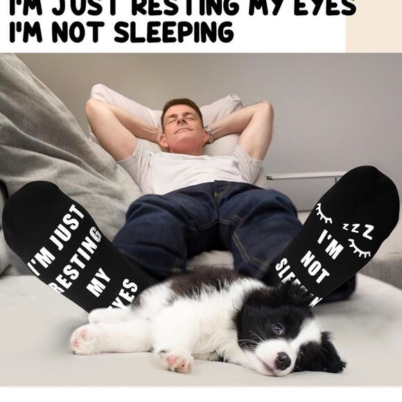 Funny Socks Two Pairs One Size Fits All NWT - Picture 5 of 6